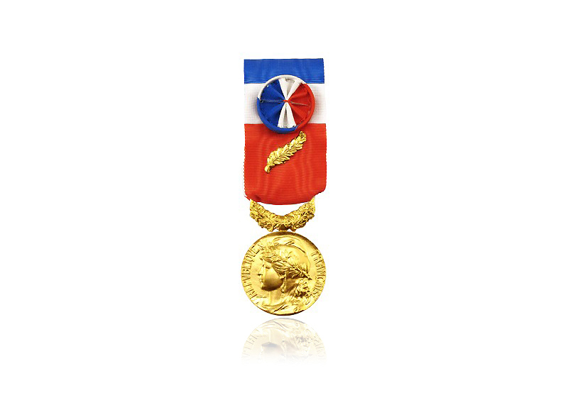 Médaille d'or du travail- DRAGO PARIS